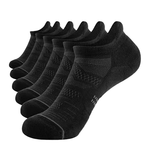 INF 5 par damsportsockor, andningsbara och bekväma ankelsockor