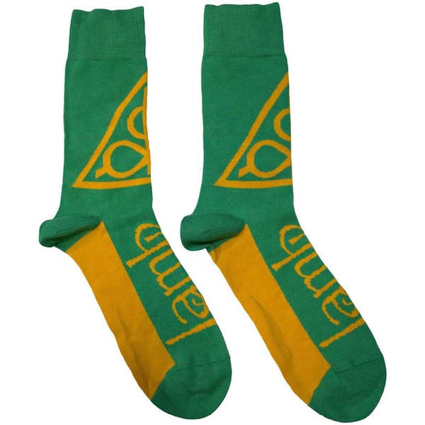Lamb Of God Triangle Band Logo Ankle Socks UK Size 7-11