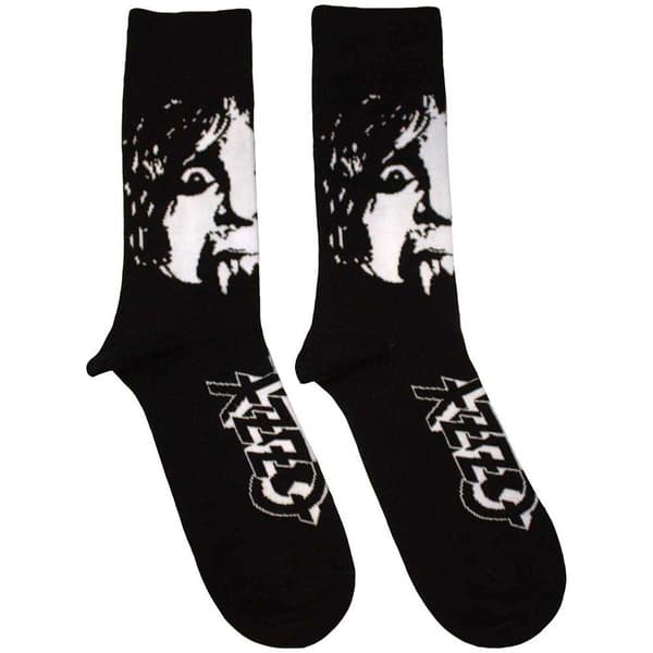 Ozzy Osbourne Madman Logo Ankle Socks UK Size 7-11