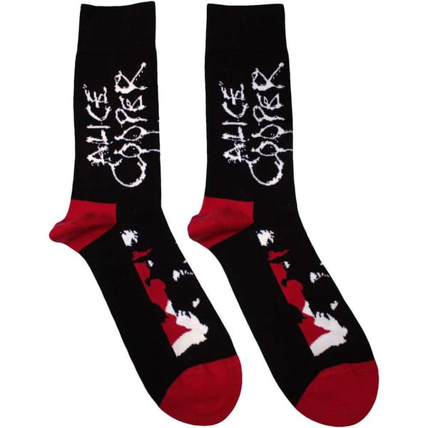Alice Cooper Face Logo Ankle Socks UK Size 7-11