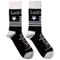 Miniatyrbild 1 av 2: Lamb Of God Flag Band Logo Ankle Socks UK Size 7-11