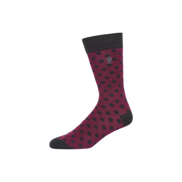 French Connection Unisex Adult Dotted Socks (Pack of 3)