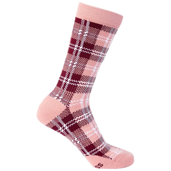 Trespass Unisex Adult Fergus Checked Socks