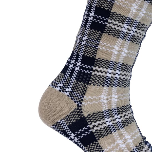 Trespass Unisex Adult Fergus Checked Socks