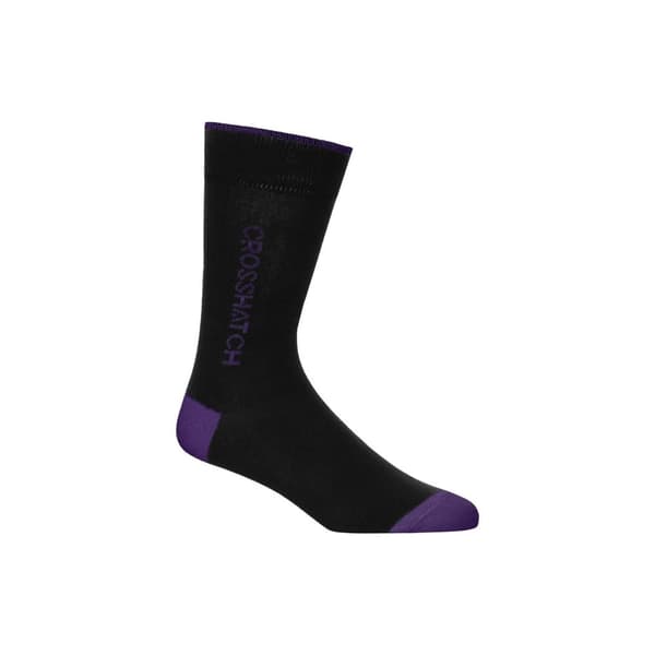 Crosshatch Mens Glowbow Crew Socks (Pack of 5)