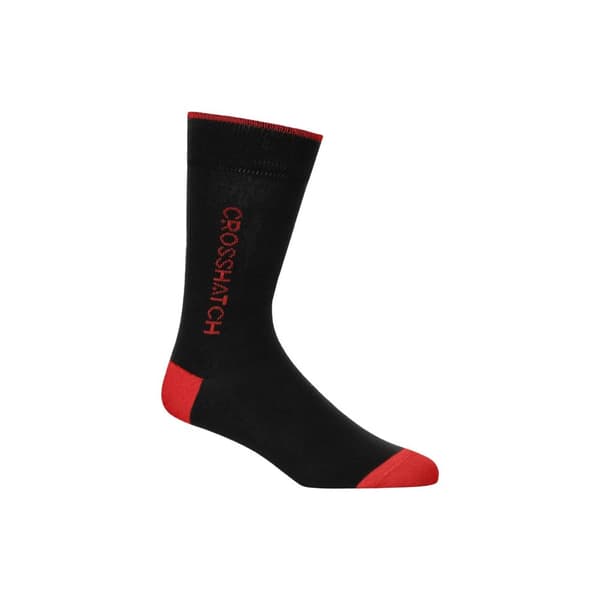 Crosshatch Mens Glowbow Crew Socks (Pack of 5)