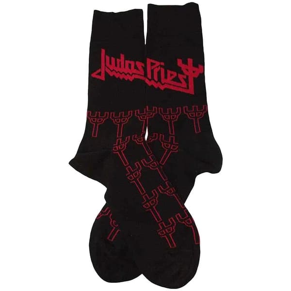 Judas Priest Unisex Adult Trident Socks