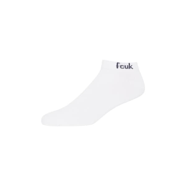 French Connection Unisex Adult Trainer Socks (Pack of 3)