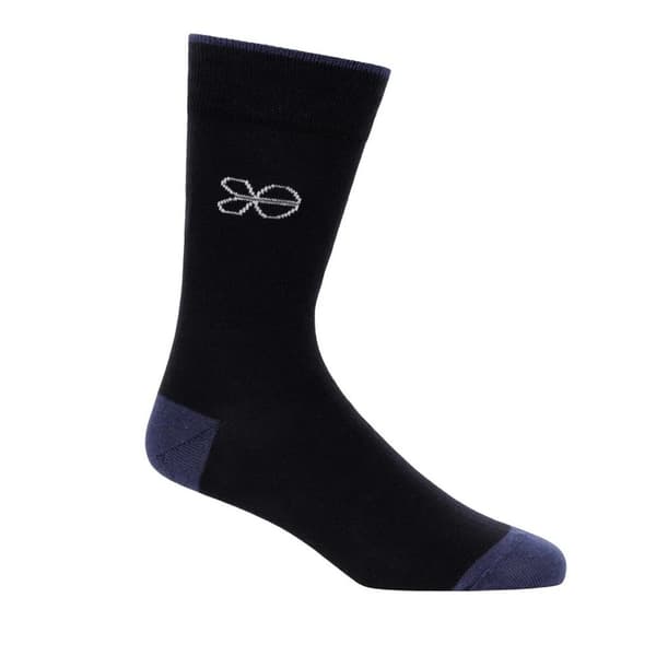 Crosshatch Mens Milato Socks (Pack of 5) Blue One Size