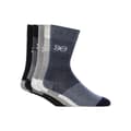Pikkukuva 1 / 5: Crosshatch Mens Dupez Logo Crew Socks (Pack of 5)