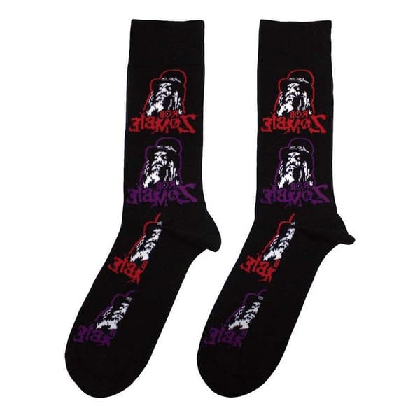 Rob Zombie Unisex Adult Repeat Print Socks