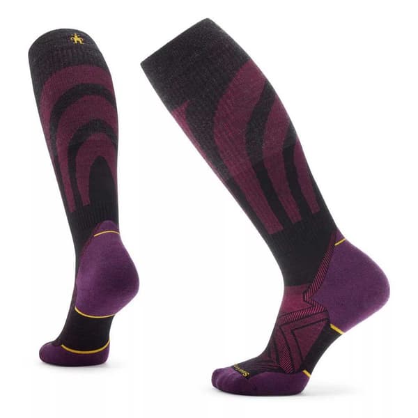 Smartwool Run Targeted Cushion Compression Otc Lange Sokker Sort EU 34-37 Kvinde