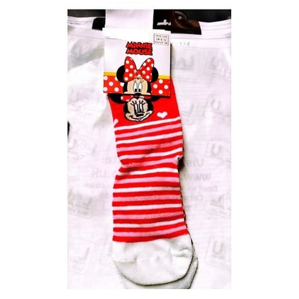 Disney Childrens/Kids Minnie Mouse Socks