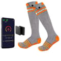 Pikkukuva 4 / 4: INF Lämmitetyt sukat Instep & Sole -jalkapäälle, 5V-5000mAh akku Grey Sports style