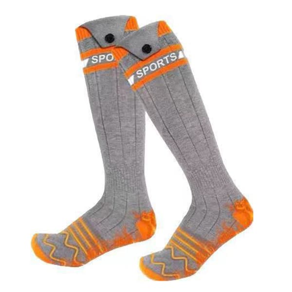 INF Lämmitetyt sukat Instep & Sole -jalkapäälle, 5V-5000mAh akku Grey Sports style