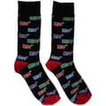 Miniatyrbild 1 av 2: KISS Coloured Logos Pattern Ankle Socks UK Size 7-11
