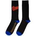 Miniatyrbild 2 av 2: David Bowie Blue Contrast Logo Ankle Socks UK Size 6-11
