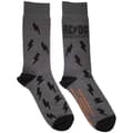 Miniatyrbild 1 av 2: AC/DC Back in Black Bolts Ankle Socks UK Size 6-11