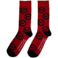 Miniatyrbild 2 av 2: KISS Buzzsaw Band Logo Pattern Ankle Socks UK Size 6-11