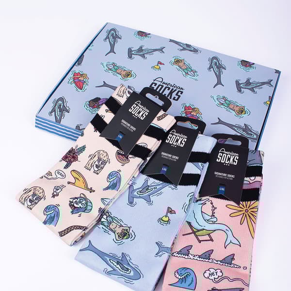 American Socks Stinky Surfer Gift Sukat EU 36-41 Mies
