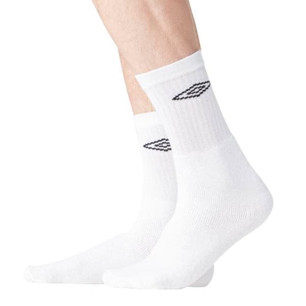 Höga multisportstrumpor för män - UMBRO - förpackning om 6 - vit