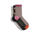 Miniatyrbilde 1 av 4: Weird Fish Womens/Ladies Parade Patterned Socks (Pack of 3)