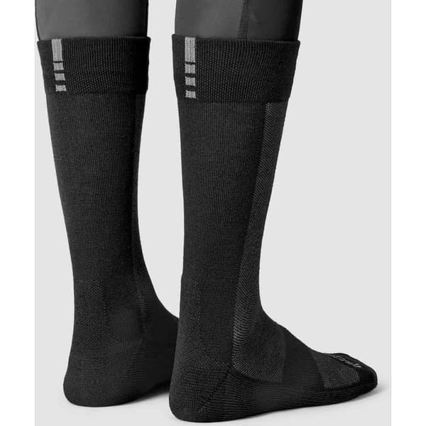 Gripgrab Alpine Merino Lange Sokker Sort EU 41-44 Mand