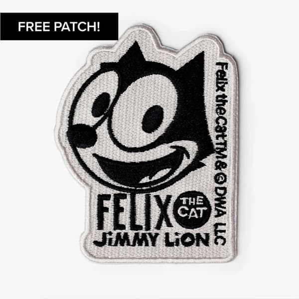 Jimmy Lion Felix The Cat Crewsokker 3 Par Flerfarvet EU 41-46 Mand
