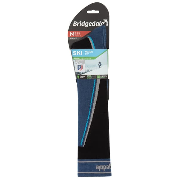 Bridgedale Retro Fit Merino Performance Pitkät Sukat EU 40-43 Mies