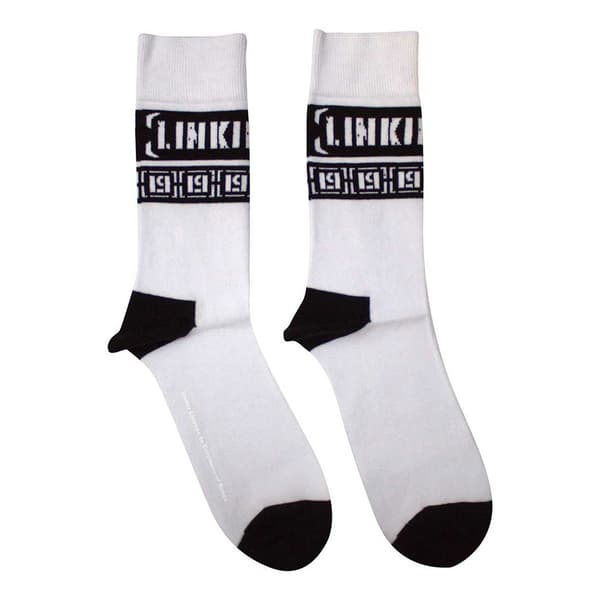 Linkin Park LP Logo Repeat Ankle Socks UK Size 7-11