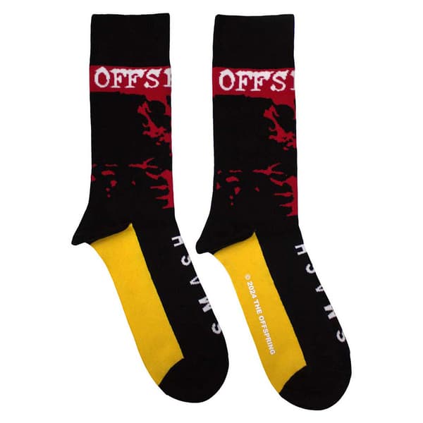 The Offspring Smash Band Logo Ankle Socks UK Size 7-11