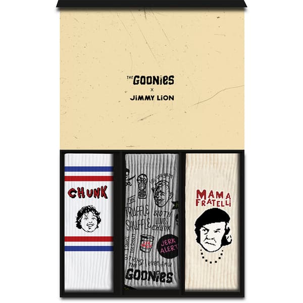 Jimmy Lion Athletic Goonies Crewsokker 3 Par Flerfarvet EU 36-40 Mand