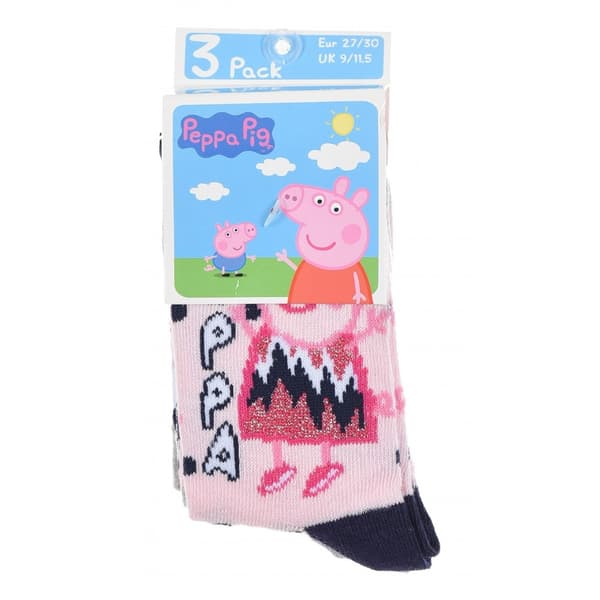 3-pack Greta gris Strumpor 27/30