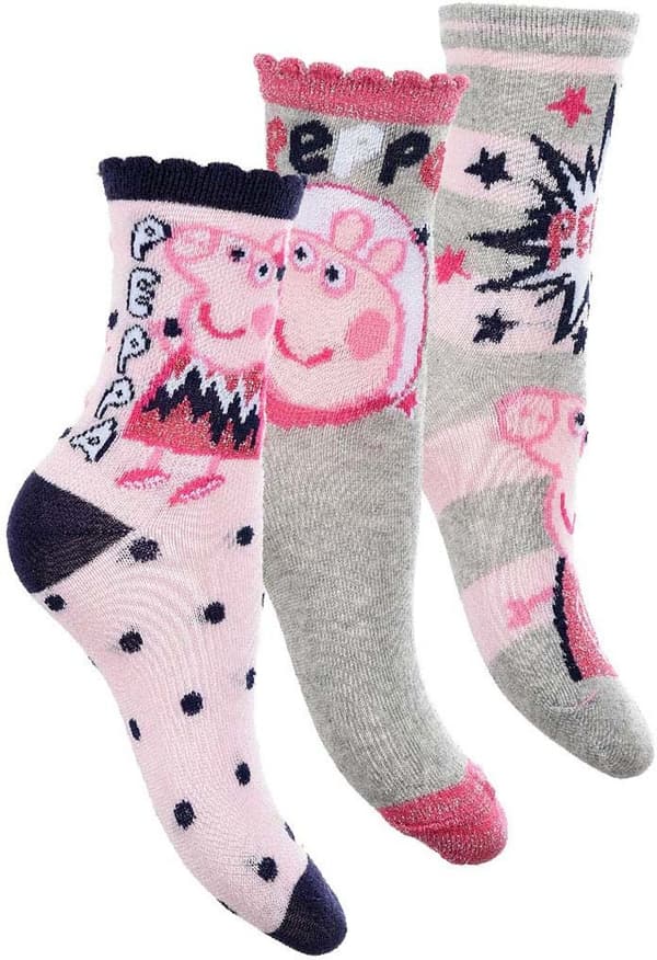 3-pack Greta gris Strumpor 27/30