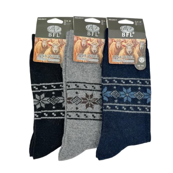 Strumpor i ull för män - 3 pack