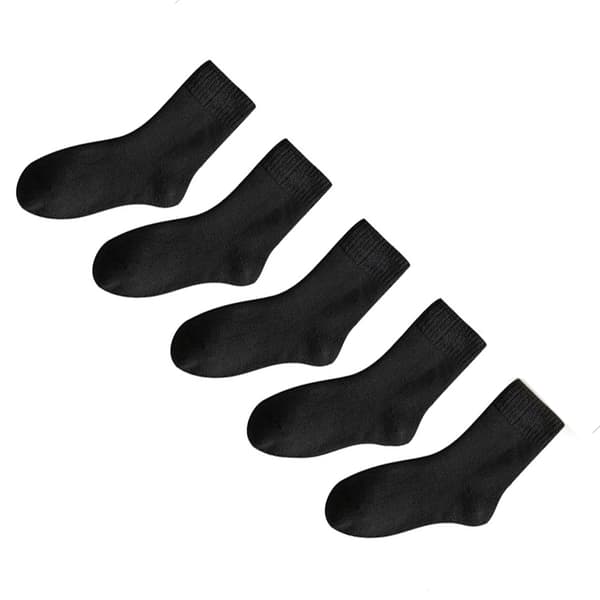 INF 5 Par Pack Terry Mid-Calf Sokker