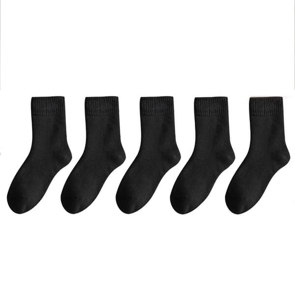 INF 5 Par Pack Terry Mid-Calf Sokker