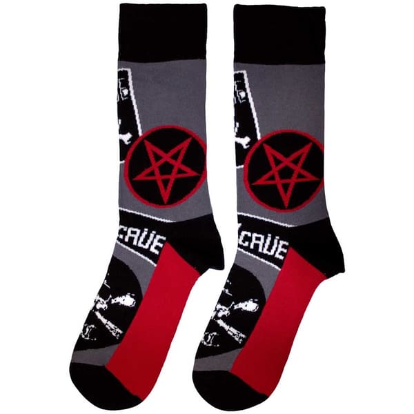 Motley Crue Unisex-logosokker til voksne
