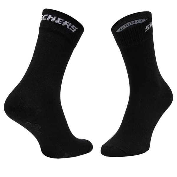 Skechers 3PPK Mesh Ventilation Socks SK41040-9999, Unisex, Strumpor, Svart
