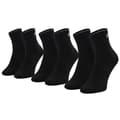 Miniatyrbild 1 av 2: Skechers 3PPK Unisex Mesh Ventilation Quarter Socks SK42017-9999, Unisex, Strumpor, Svart