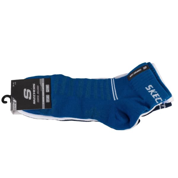 Skechers 3PPK Mesh Ventilation Socks SK43022-5608, Unisex, Strumpor, Vit
