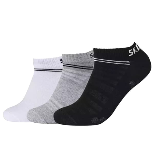 Skechers 3PPK Mesh Ventilation Socks SK43022-9996, Unisex, Strumpor, Vit White 35-38