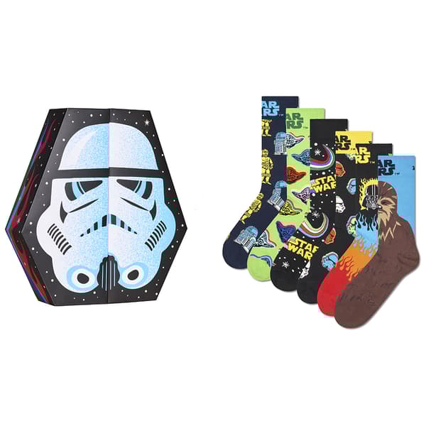 Happy Socks Star Wars Gift Set Sukat 6 Parit Monivärinen EU 36-40 Mies
