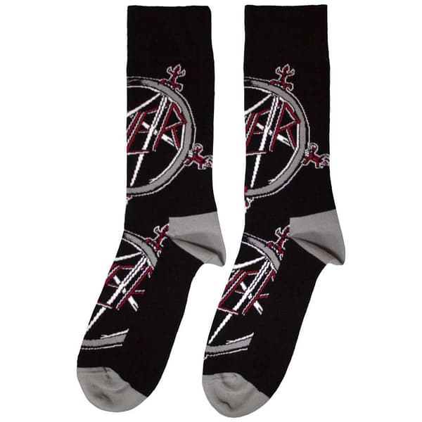 Slayer Unisex Adult Pentagram Socks