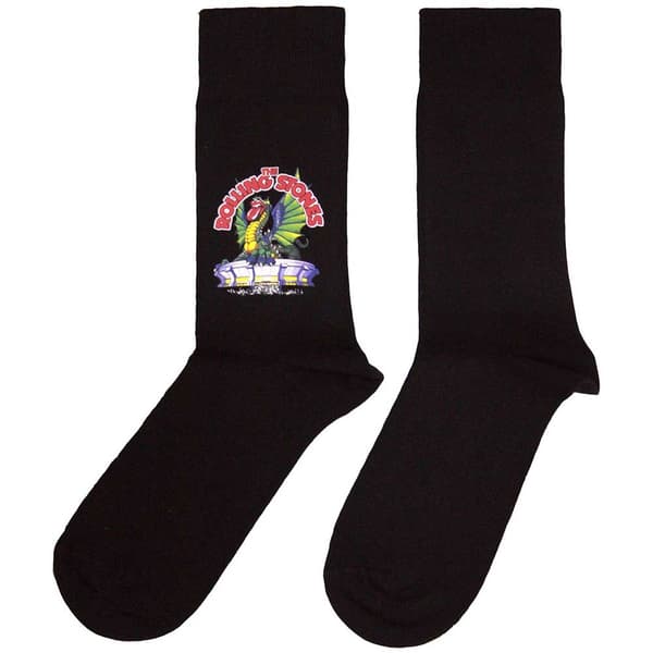 The Rolling Stones Unisex Adult Dragon Socks