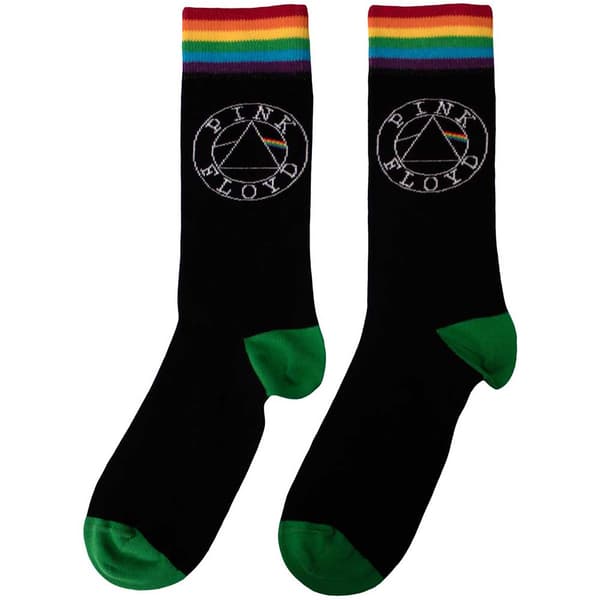 Pink Floyd Unisex Adult Circle Logo Socks