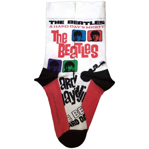The Beatles A Hard Days Night Colours Ankle Socks One Size
