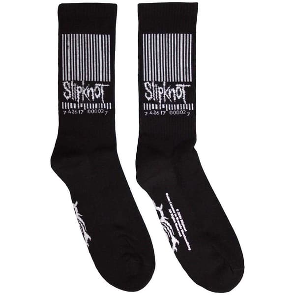 Slipknot Barcode And Tribal S Ankle Socks One Size
