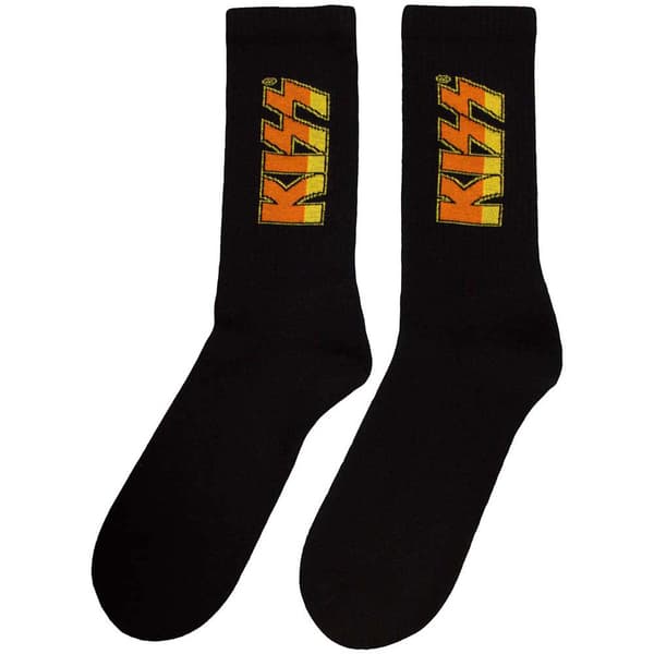 KISS Classic Band Logo Ankle Socks One Size