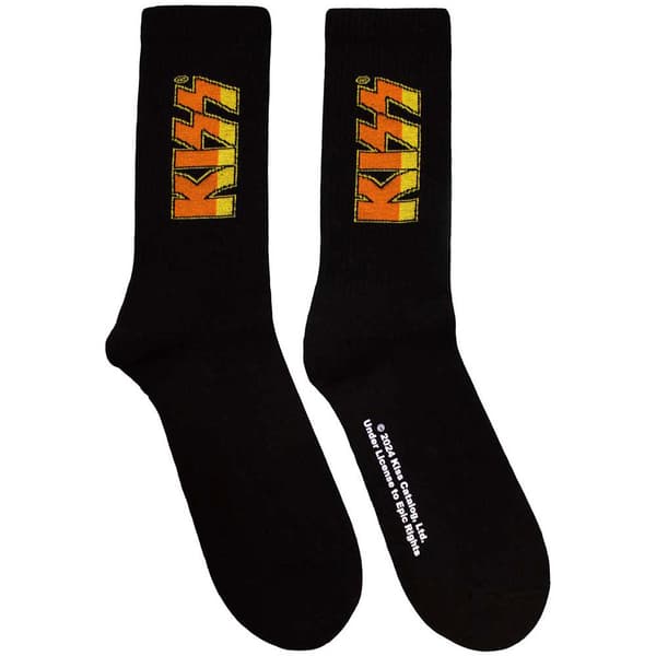 KISS Classic Band Logo Ankle Socks One Size